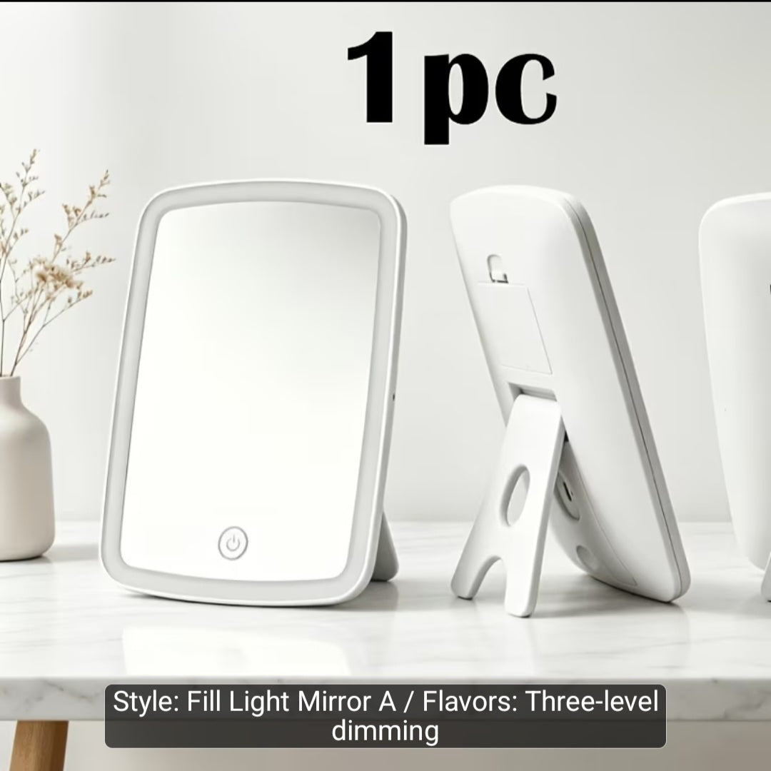 LED light make up mirror