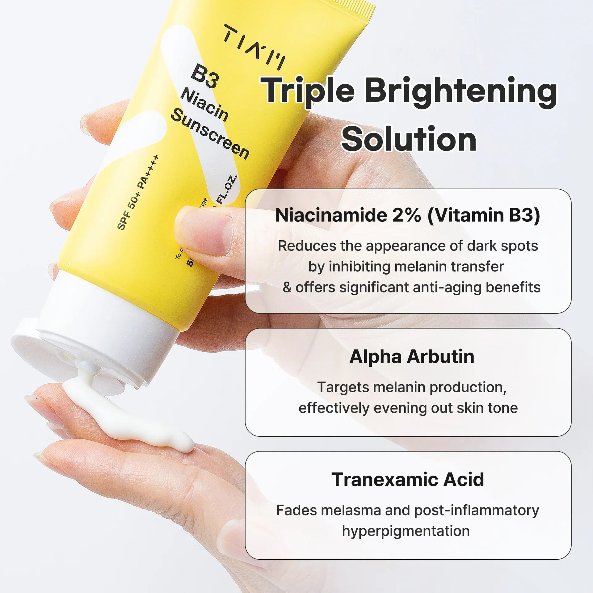 B3 Niacin Sunscreen SPF50+ PA++++