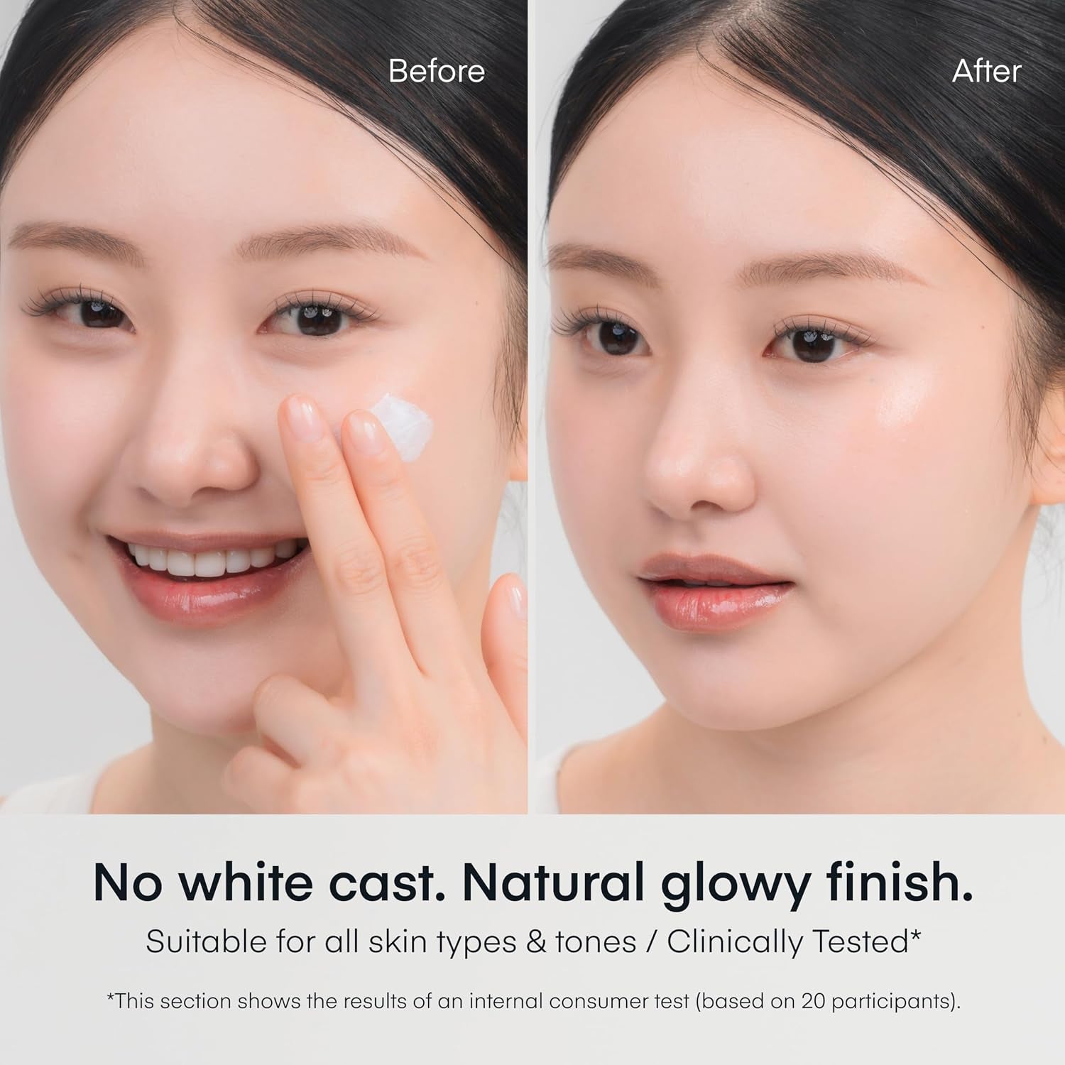 Sunscreen for Face: Hydrating Face Sunscreen Broad Spectrum SPF 50 with UVA/UVB Protection - Moisturizing, Soothing, Water-Resistant, No-White Cast & Non-Greasy - Korean Sun Care 1.69Oz